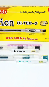 Standard - Pulpen Lexion HI - TEC - G 0.25 ( Alat Tulis / Pen / Ballpoint / Pena )