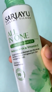 JUKE Sariayu All In One Cleansing Water 150ml Normal Berminyak (Biru) / Normal Kering (Hijau)