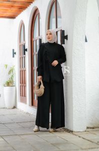 (x8) RAFIKA RUBINA SET Baju Setelan Celana Wanita Muslimah Rubina Set by Rafika. Nazra Sha