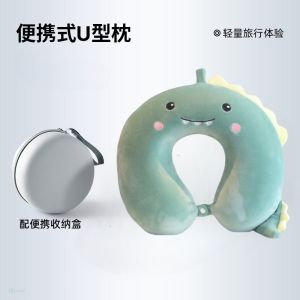 หมอนทรง U สำหรับคุณภาพชีวิตประจำวันแบบพกพา หมอนรองกระดูกสันหลังแบบทรง U สำหรับเดินทาง หมอนคอแบบจำลองไดอะเมโมรี่ฟูมิ