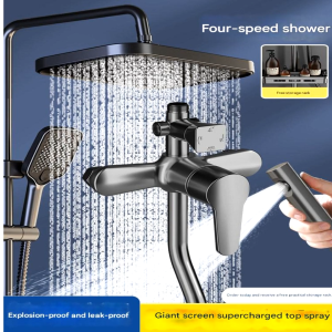 Modern Shower Set Modern Luxury Design HDB Condo Landed Custom All Sizes Professional Delivery