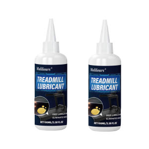 1/2pcs 100ml Treadmill Lubricant Odorless Temperature Resistant Silicone Oil for Belt Maintenance Noise Reduction