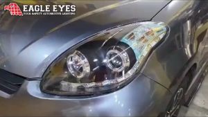 PERODUA MYVI 2005-2010 PROJECTOR LED SEQUENTIAL SIGNAL ANGLE EYES HEADLAMP