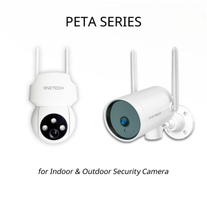 OneTech Peta Bullet Dome Wireless CCTV Security Camera Outdoor Motion Detect Waterproof 2Way Audio Speaker  Night Vision