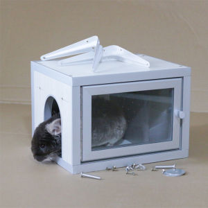 Non-Electronic Cooling Board for Hamsters And Squirrels Wooden House Ice Nest Iron Cage Hamster Hut Heat Dissipation Accessory