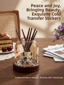 BANGBEBE | Elegant Luxury Stainless Steel Fruit Fork Set Dessert Accessories Storage Jar