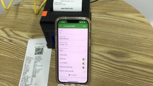 80MM เครื่องพิมพ์ใบเสร็จ Grab Lineman wongnai LoyversePOS ไม่ต้องใช้หมึกเครื่องพิมพ์บลูทูธ ตัดกระดาษอัตโนมัติ USB/LAN/Bluetoothเครื่องพิมพ์ความร้อน