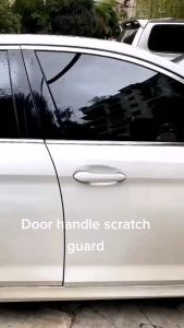 Stiker Pelindung Handle Pintu Mobil Toyota GR Gazoo Racing