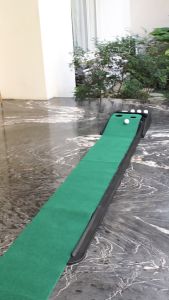 Putting Practice Mat Karpet Golf (Automatic Return) - Economy A