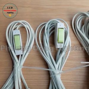 Đuôi đèn liền dây E27 có công tắc - Dây đuôi đèn 3m - 5m - 8m - 10m