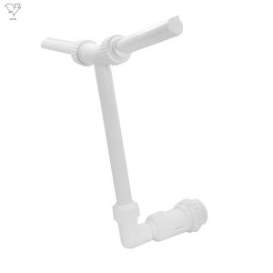 Double Nozzle Swimming Pool Fountain Waterfall Spray Fountain Fits 1.5-inches Threaded Return Fittings Spa Tools/SH243