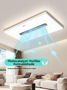 OSIZA | Modern Minimalist Bladeless Ceiling Fan Light