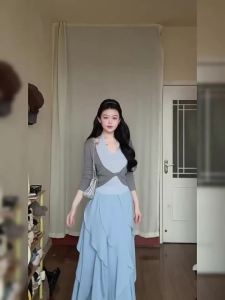 Homecore | Unique Designer Small Batch Long Dress for Autumn Women French Style