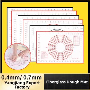 Heat-resistant Silicone Dough Mat with Measurements