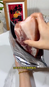 MLADEN 10Pcs/Bag Kitchen Aluminum Foil Fresh Bag Freezer Stand Up Zip Lock Bag Large Capacity Reusable Food Organizer Bags