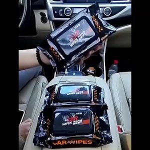 Khăn Giấy Ướt Chuyên Dùng Lau Dọn Vệ Sinh Nội Thất Xe Ô Tô xe hơi Giày Dép Túi Xách Da Tiện Lợi