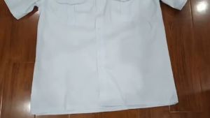 Áo bảo vệ áo vệ sĩ áo sơ mi vải xi thoáng mát - màu trắng Áo Sơ Mi Cổ Regular Size Xs Đến 3Xl Áo Thiết Kế Đơn Giản Cho Công Việc Áo Mặc Hàng Ngày Thoải Mái Và Nhẹ - Lazada