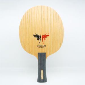 Vợt Bóng Bàn XVT Two Face Carbon Fiber 6 Lớp Mặt Dưới Bóng Bàn Cao Su Dọc Đa Chất Liệu Vợt Bóng Bàn Thể Thao