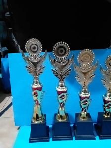 Piala Lomba Juara 1 2 3 4 (N0.32 BODY MERAH RASER) \\\"costum\\\" FREE STICKER (BOLEH satuan)TERMASUK SETICKER DAN FREE DESIGN