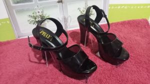 heeg heels transparan tinggi 10 cm celen 01