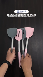 KTC Mart- Spatula Silicon/ Sutil Tahan Panas/ Capitan Silikon/ Silicone Cooking Utensil / Alat Masak Silikon Anti Lengket Food Grade