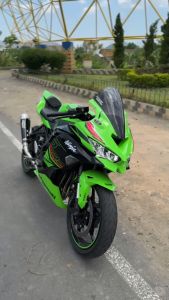 Knalpot Racing ZX25R ZX25RR Fullsystem Triton Exhaust Type Flash Series dengan DB Killer Gratis