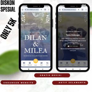 Undangan Website / Undangan digital luxury