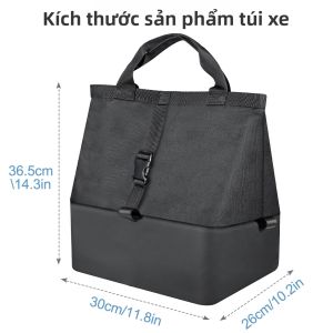 OKOutdoor | Giỏ Xe Đạp Điện Cách Nhiệt Có Khóa Nhanh