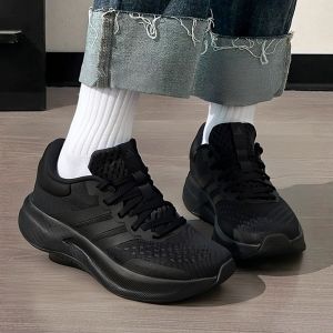 adidas | Black Warrior Breathable Autumn Womens Running Shoes