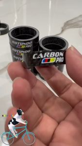 Vòng Chêm Cổ Carbon Pô Tăng Xe Đạp 10mm - Giá 1 Cái