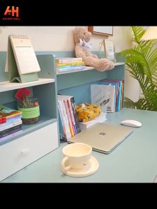 YOYOO Bàn làm việc Bộ bàn học chống gù gỗ tự nhiên cao cấp nâng thiết kế phong cách Bắc Âu Sáng Tạo Và Tiện Ích Sáng Tạo