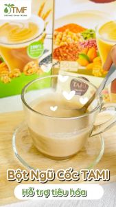 Bột ngũ cốc Tami không đường nảy mầm thuần chay 900gr 50 gói - TÂM MINH FOODS