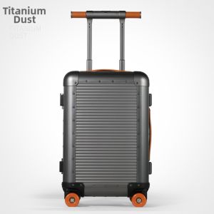 Magnesium Aluminum Alloy Business Travel Suitcase 20 Inch