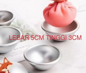 Cetakan kue mochi/loyang bentuk bola 12 pcs