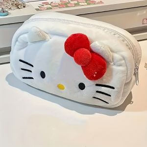 Sanrio | Hộp Đựng Bút Chì Sang Trọng Sanrio Hello Kitty Dung Tích Lớn Dụng Cụ Sắp Xếp Văn Phòng Phẩm Dễ Thương Lấy Cảm Hứng Từ Nhật Bản Dành Cho Lứa Tuổi Từ 14 Trở Lên