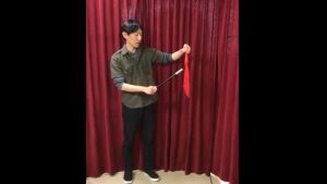 Alat Sulap Tongkat - Flash Vanishing Silk Wand - Sulap Kain Menghilang - KZ105