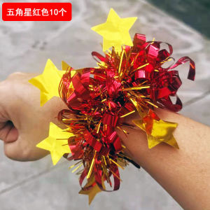 Childrens Day Nursery Hand Flowers Bracelets Dance Performance Cheerleading Team Sports Meeting Bell Wrist Flowers