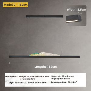 WOGU | Eco-friendly Green New Chinese-style Designer Pendant Light