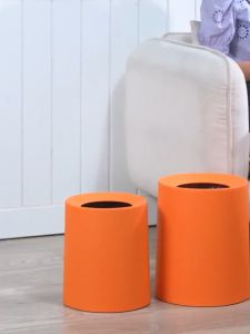Lowest Price in Town Minimalist Dual-layer Office Home Waste Paper Trash Rubbish Bin Can Garbage Dust Case Kitchen Hotel