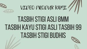Tasbih Stigi Asli Variasi Ukuran 6 mm 8 mm Tasbih Kayu Bertuah Setigi Asli Isi 99 Butir Murah Original
