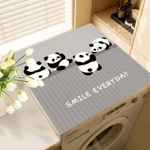 Simple Design Dustproof Cover Pad for Washing Machine Roll Top Desk Protector Sunscreen Absorbent Waterproof Refrigerator Lid Cloth Bedside Table Mat