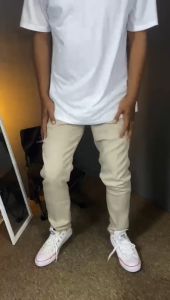 Celana Formal Pria Slimfit Kerja Bahan Dasar Kain Wol Size 27-38