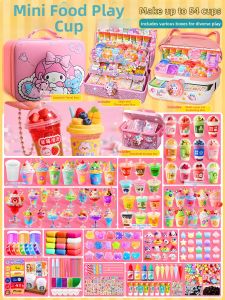 DIY Mini Milk Tea Cup Craft Kit Girls