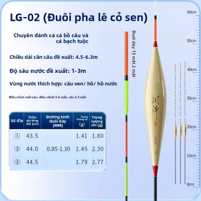 CHUANZE | Phao Cá Nhẹ Dễ Thấy Chống Trôi Cho Câu Cá Nhạy Cảm