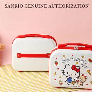 Sanrio | Genuine Sanrio Characters Multifunctional Underwear Makeup Box Large Capacity Portable Storage For Outdoor Travel Suitcase