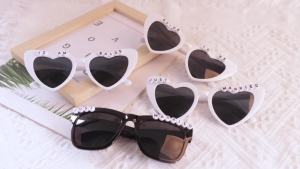 Just Married Sunglasses Wedding decoration Groom/Groomsman/Team Bride/bride to be Glasses Bachelorette Bachelor Party supplies