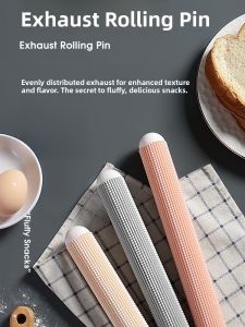 Plastic Pasta Maker Dough Roller Kitchen Tool for Baking Easy to Clean Air Release Feature for Home Use Noodle Rolling Pin