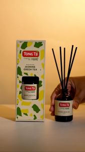 Summerspring X Tong Tji Pengharum Ruangan Teh Reed Diffuser Aroma Teh Tong Tji Aromaterapi 40ml