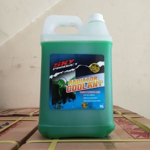Air Radiator Coolant Engine 5 Liter SKY Federal Original Pendingin mesin Motor Mobil Merah Hijau