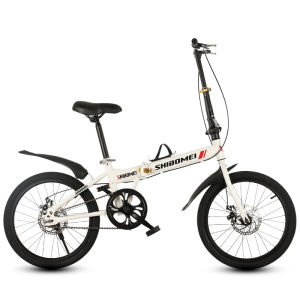 Folding Bicycle 20in Disc Brake Single Speed Lightweight